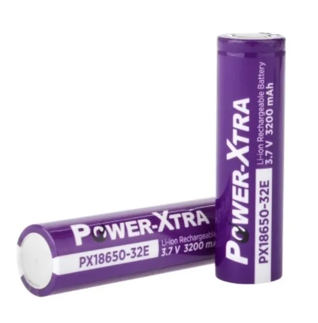 Батарейка Power-Xtra 18650 Li-Ion 3200 mAh Violet