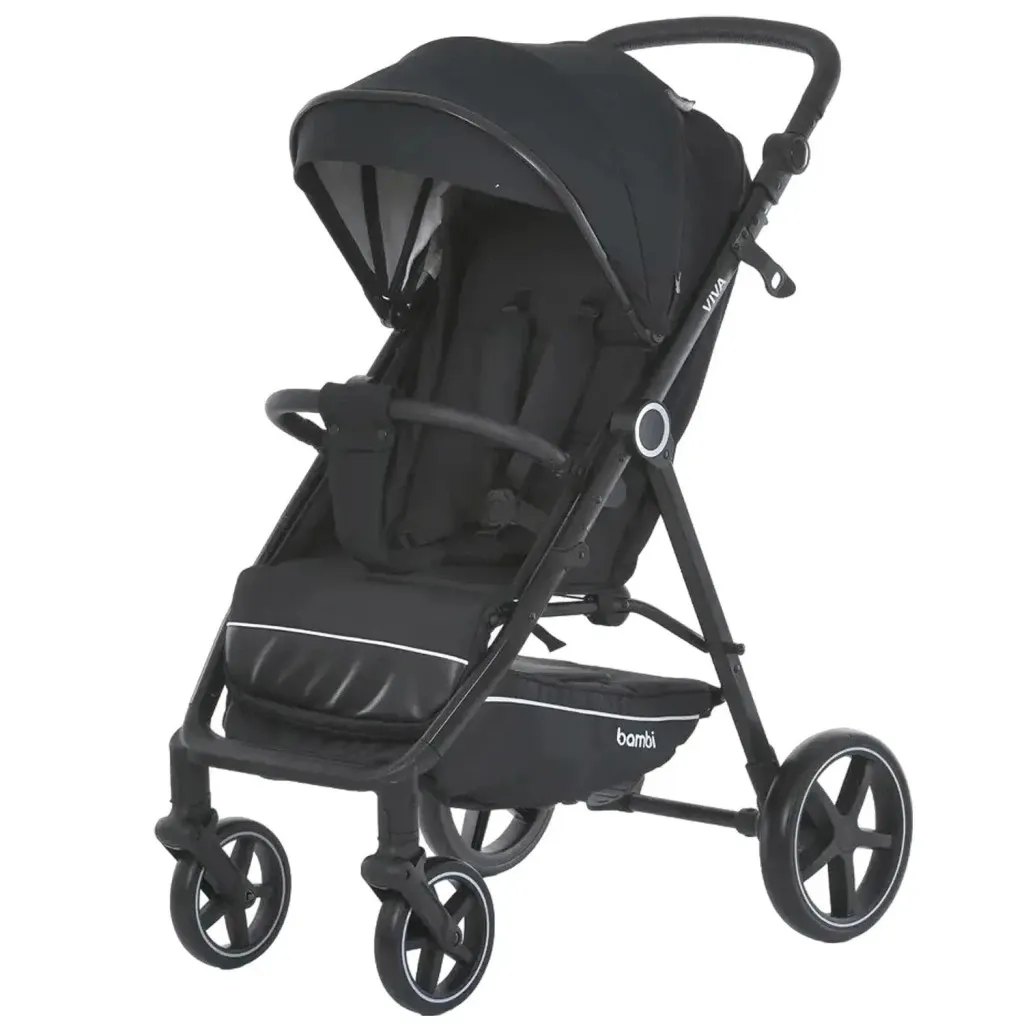 Коляска Bambi VIVA (M 5723 black)