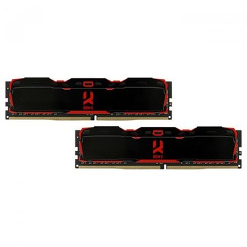 Оперативна пам'ять Goodram DDR4 2x8GB/2666 Iridium X Black (IR-X2666D464L16S/16GDC)