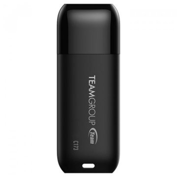 Флеш память USB Team 8GB C173 Pearl Black (TC1738GB01)