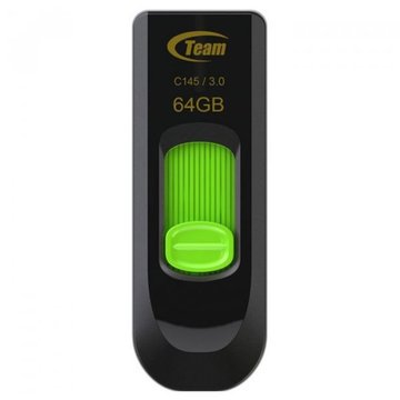 Флеш пам'ять USB Team C145 64Gb Green (TC145364GG01)