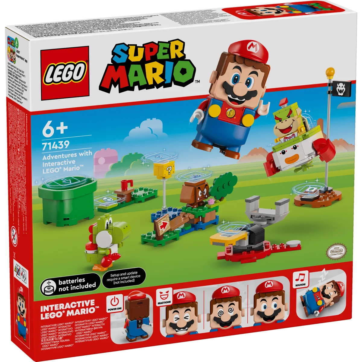 Конструктор LEGO LEGO Super Mario Приключения с интерактивным LEGO Марио