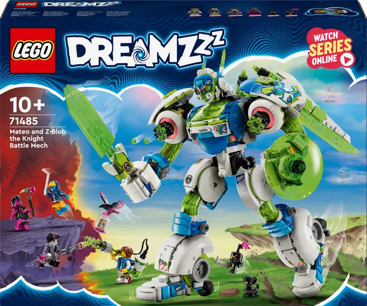 Конструктор LEGO LEGO DREAMZzz Матео и рыцарский боевой робот Зет-Блоб