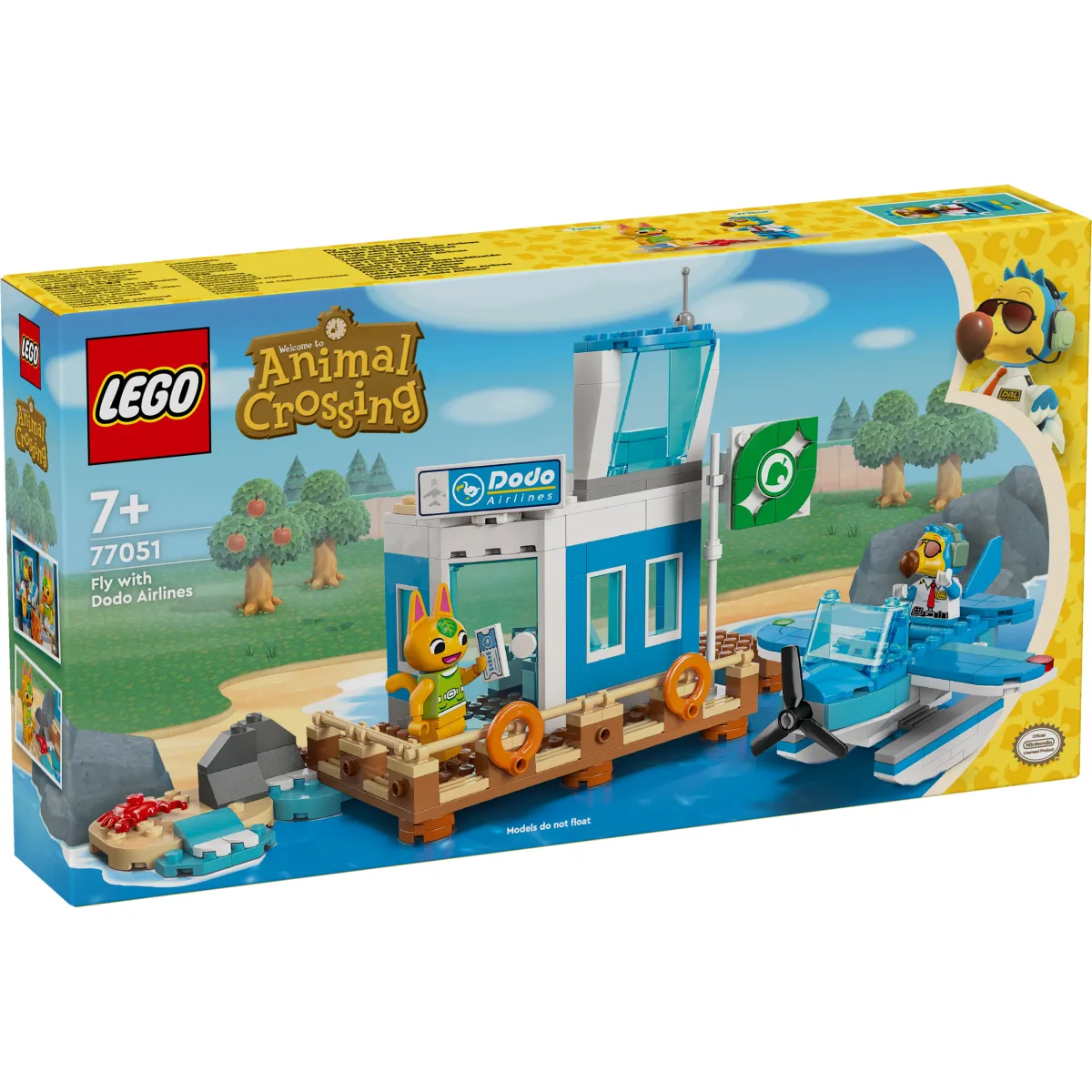 Конструктор LEGO LEGO Animal Crossing Летайте с Dodo Airlines