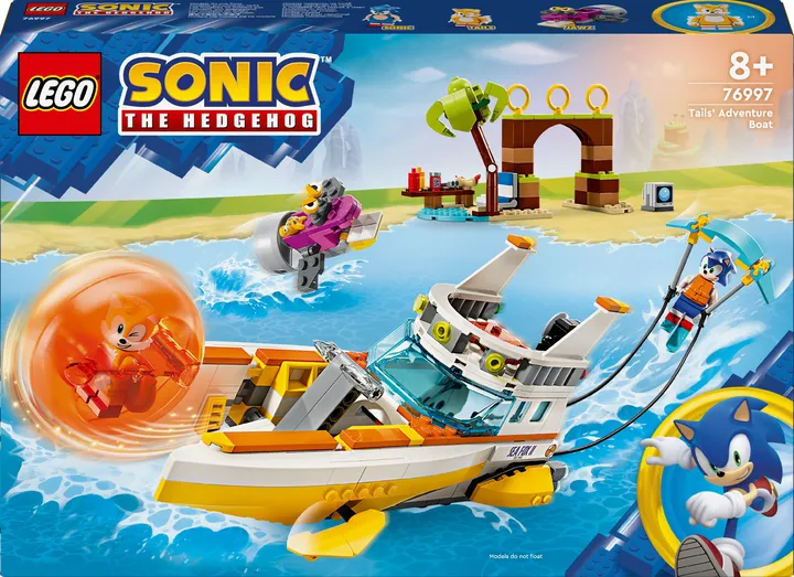 Конструктор LEGO LEGO Sonic the Hedgehog Човен із «Пригод Тейлза»