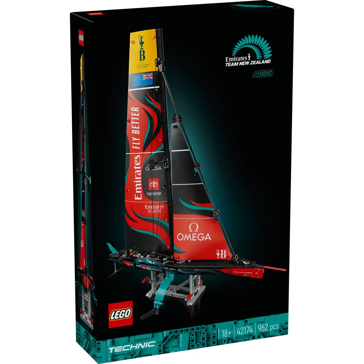 Конструктор LEGO LEGO Technic Яхта Emirates Team New Zealand AC75