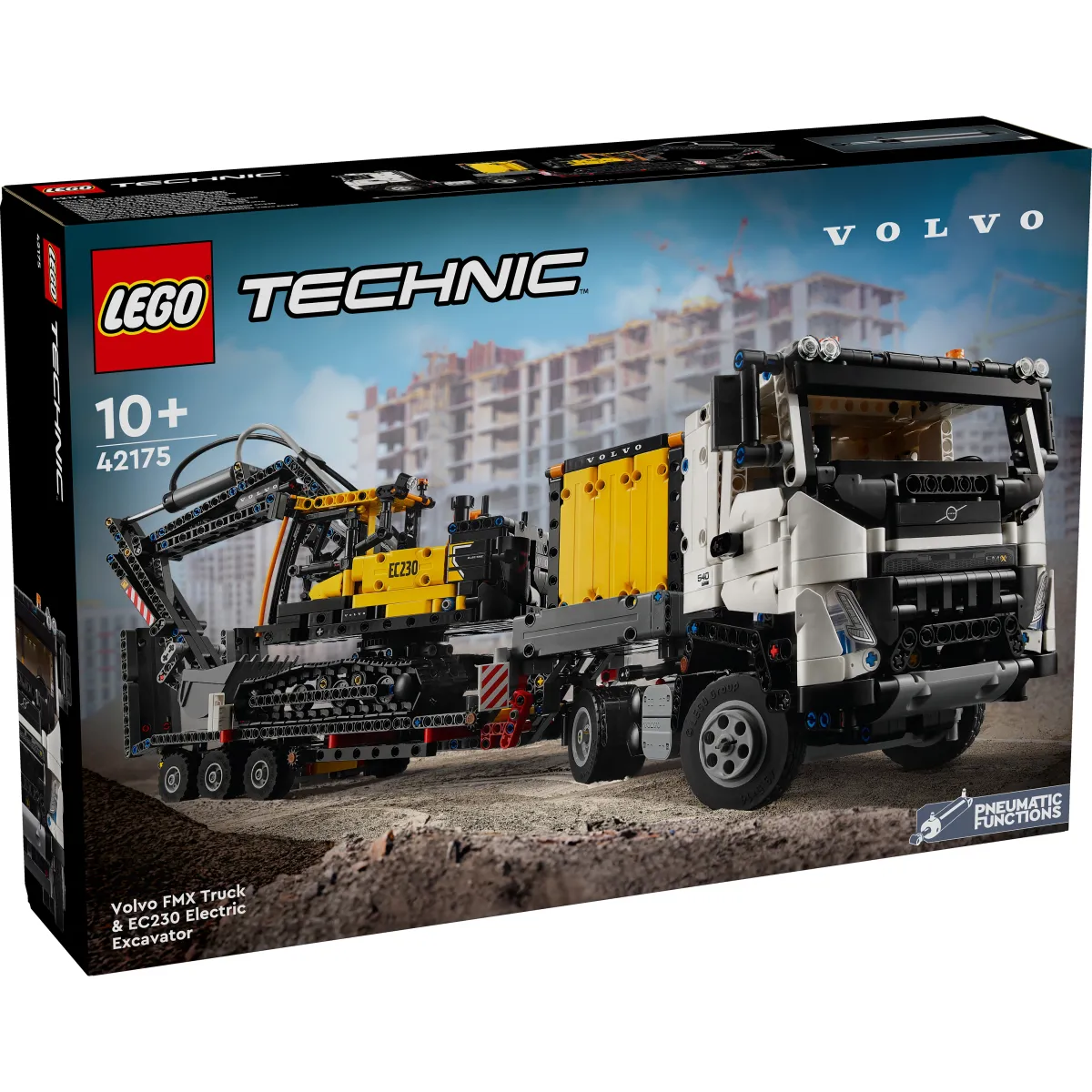 Конструктор LEGO LEGO Technic Грузовик Volvo FMX и Электрический экскаватор EC230