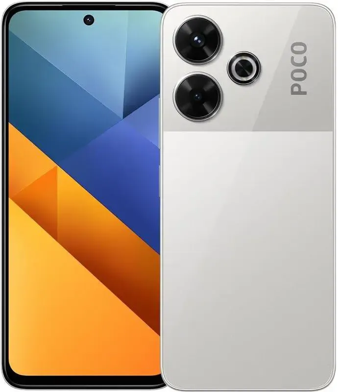 Смартфон Xiaomi Poco M6 4G 8/256GB Silver