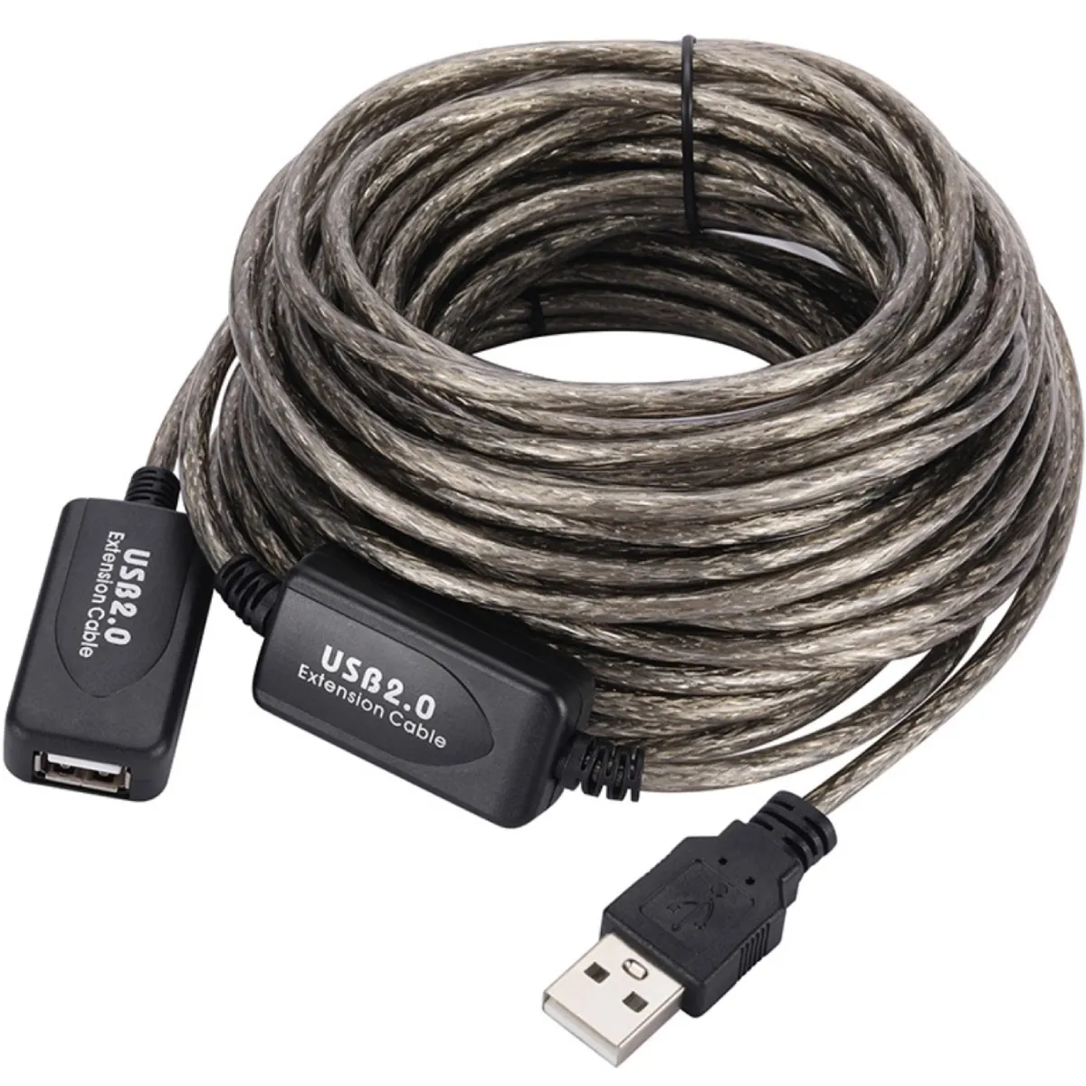 Кабель USB CABLEXPERT USB 2.0 AM/AF 30m Black (B01058)