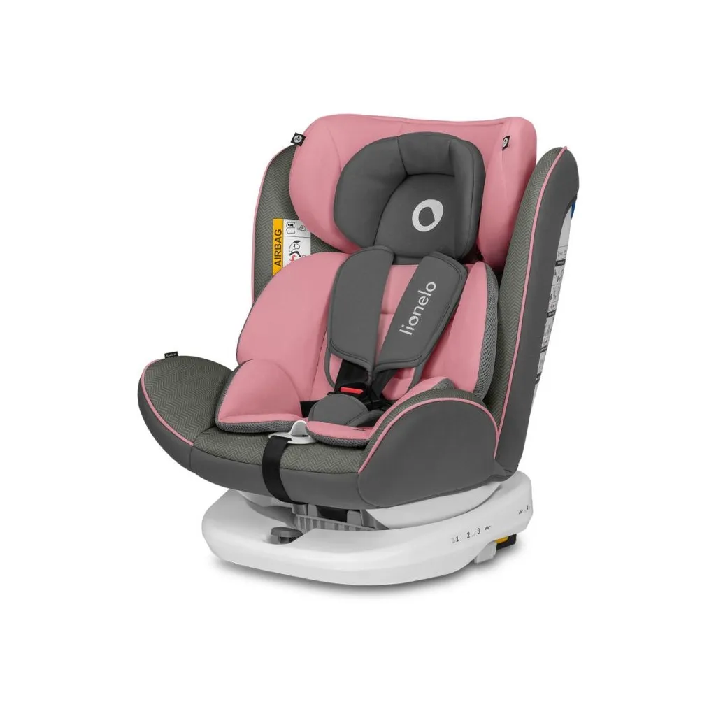 Детское автокресло Lionelo Bastiaan Isofix Sporty Black (LO-BASTIAAN PINK SPORTY BLACK)