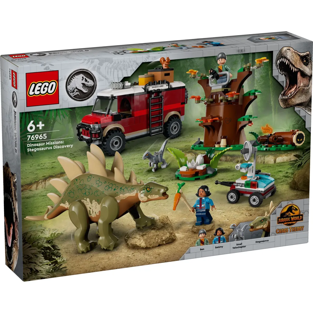 Конструктор LEGO LEGO Jurassic World Миссии динозавров: Находка стегозавра