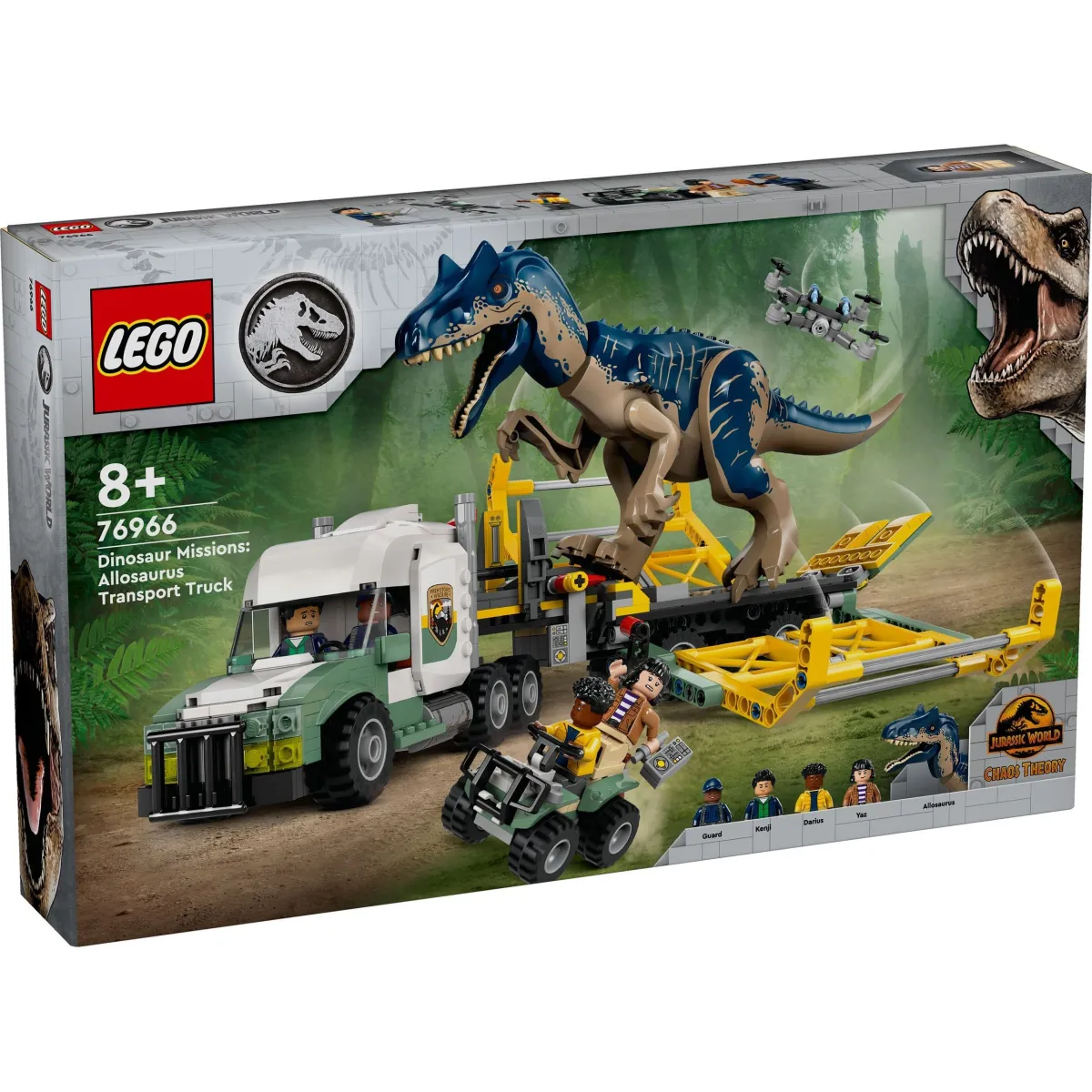 Конструктор LEGO LEGO Jurassic World Миссии динозавров: Грузовик для перевозки аллозавра