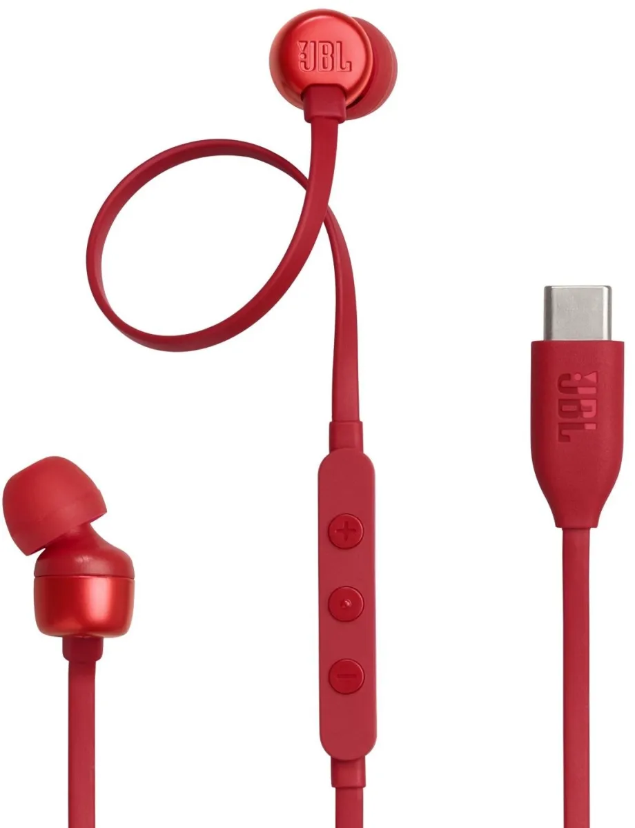 Гарнітура JBL Tune 310C Red (JBLT310CRED)