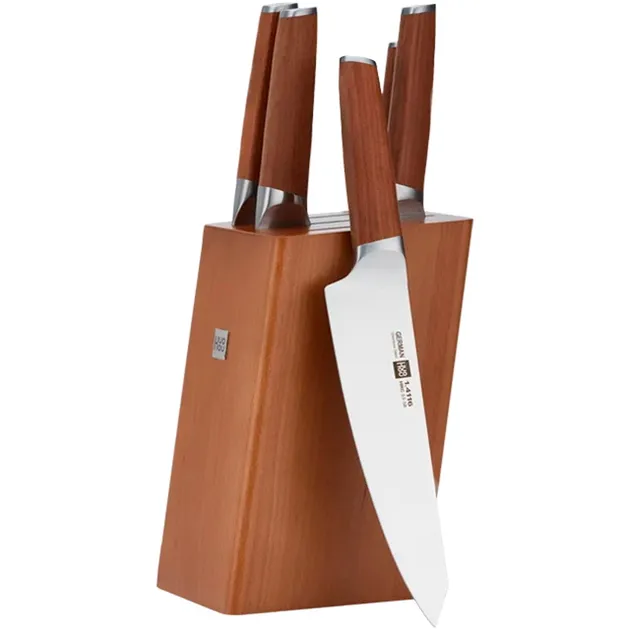 Набор ножей XIAOMI HUOHOU German Steel Kitchen Knife Set 6pcs (HU0158)