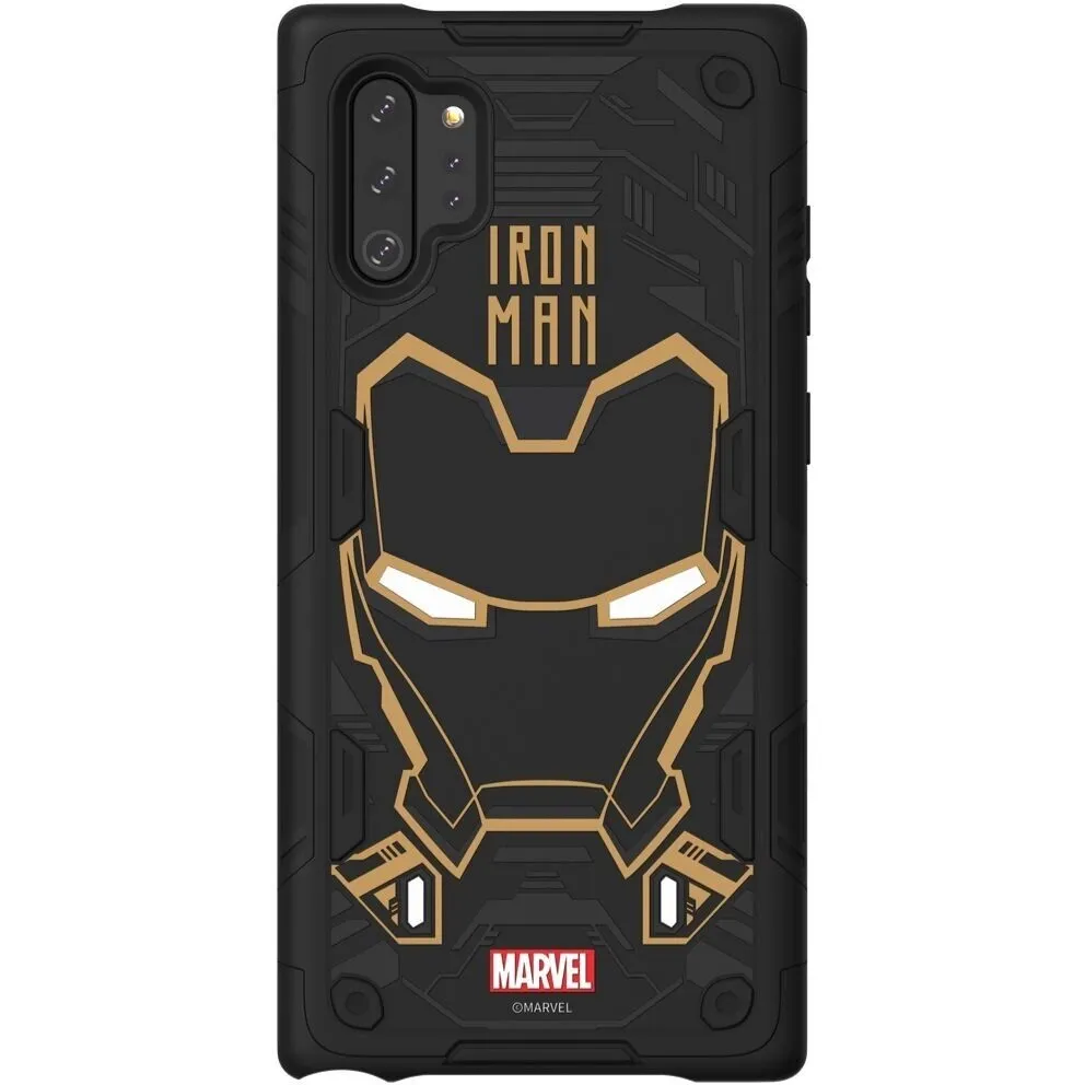 Чехол-накладка Samsung Rugged Protective Marvel Smart Cover for Samsung Note 10 Plus N975 Iron Man (GP-FGN975HIIBU)