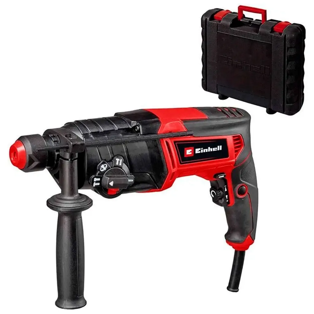 Перфоратор Einhell TC-RH 800 4F, SDS+, 800Вт, 2.6Дж, кейс (4257980)