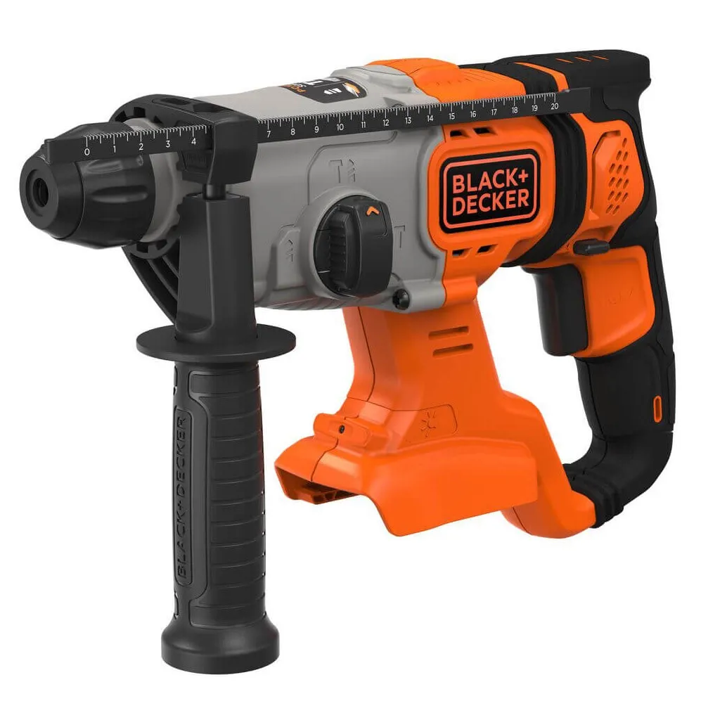  Black&Decker SDS-Plus,18 В, 1.2 Дж, 3 режима, 2.6 кг (без АКБ и ЗУ) (BCD900B)