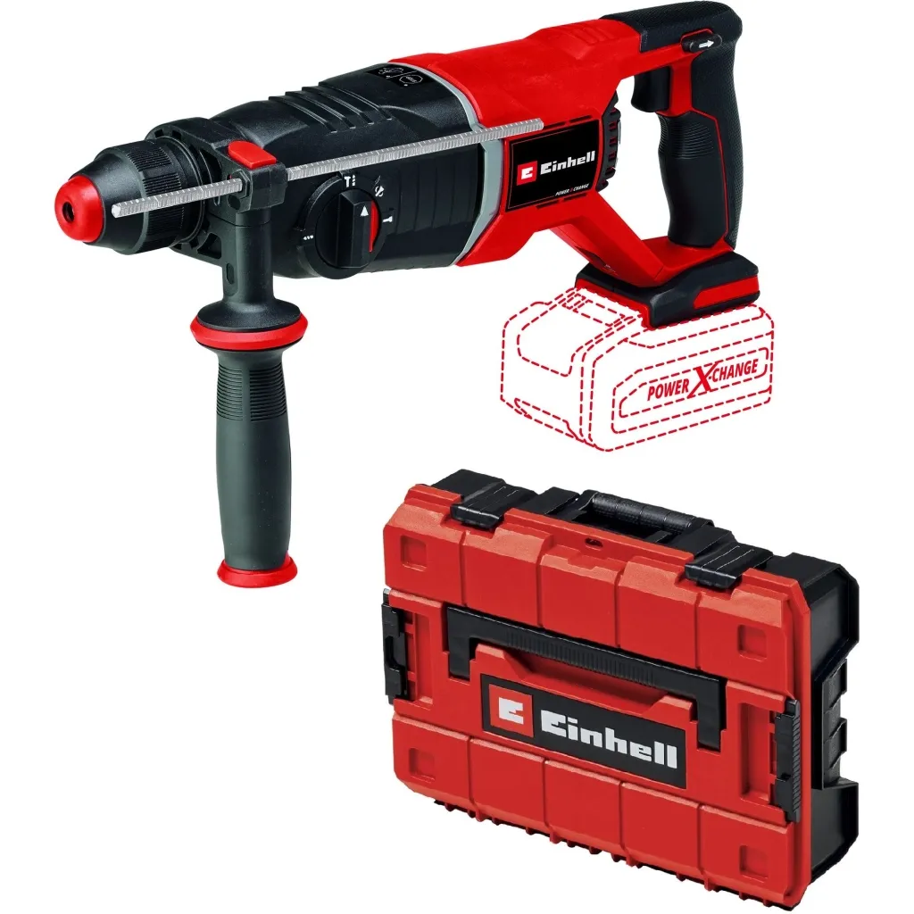  Einhell TP-HD 18/26 D Li BL - Solo PXC 18В 2.6Дж, 2.9кг, кейс (без АКБ та ЗП) (4514270)