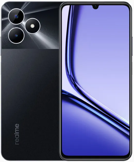 Смартфон Realme Note 50 4/256GB Midnight Black