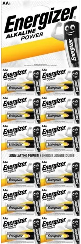 Батарейка Energizer AA bat Alkaline 12шт Alkaline Power (E302283300)