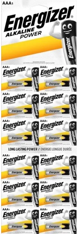 Батарейка Energizer AAA bat Alkaline 12шт Alkaline Power (E302283400)