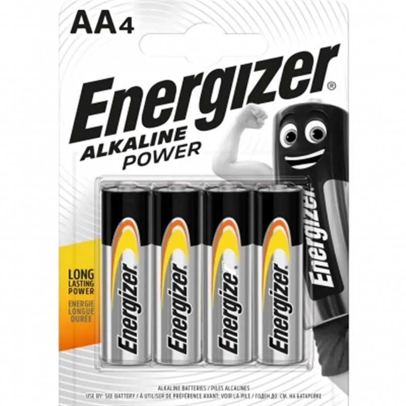 Батарейка Energizer Base AA (LR6) FSB4 4 шт (7638900246599)