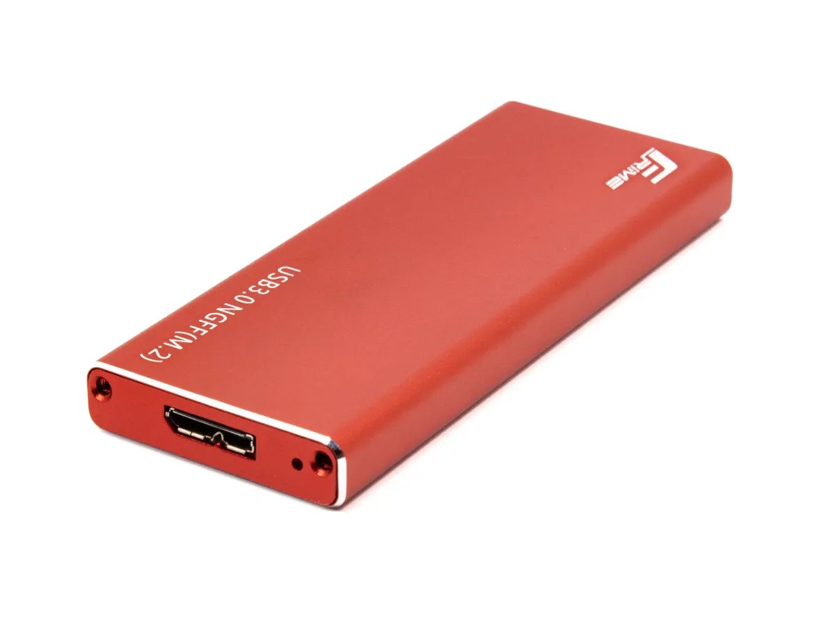 Аксессуар к HDD Frime USB 3.0 Metal Red (FHE203.M2U30)