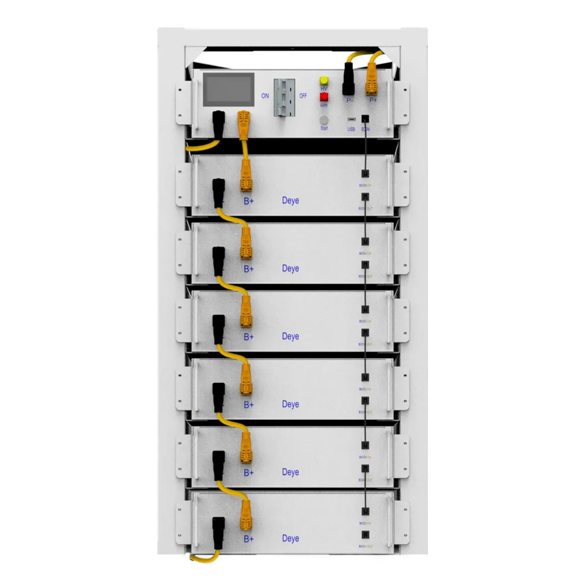 Батарея LiFePo4 Deye BOS-G6 30.72kW 307.2V 100Ah LiFePO4 HVB750V RACK