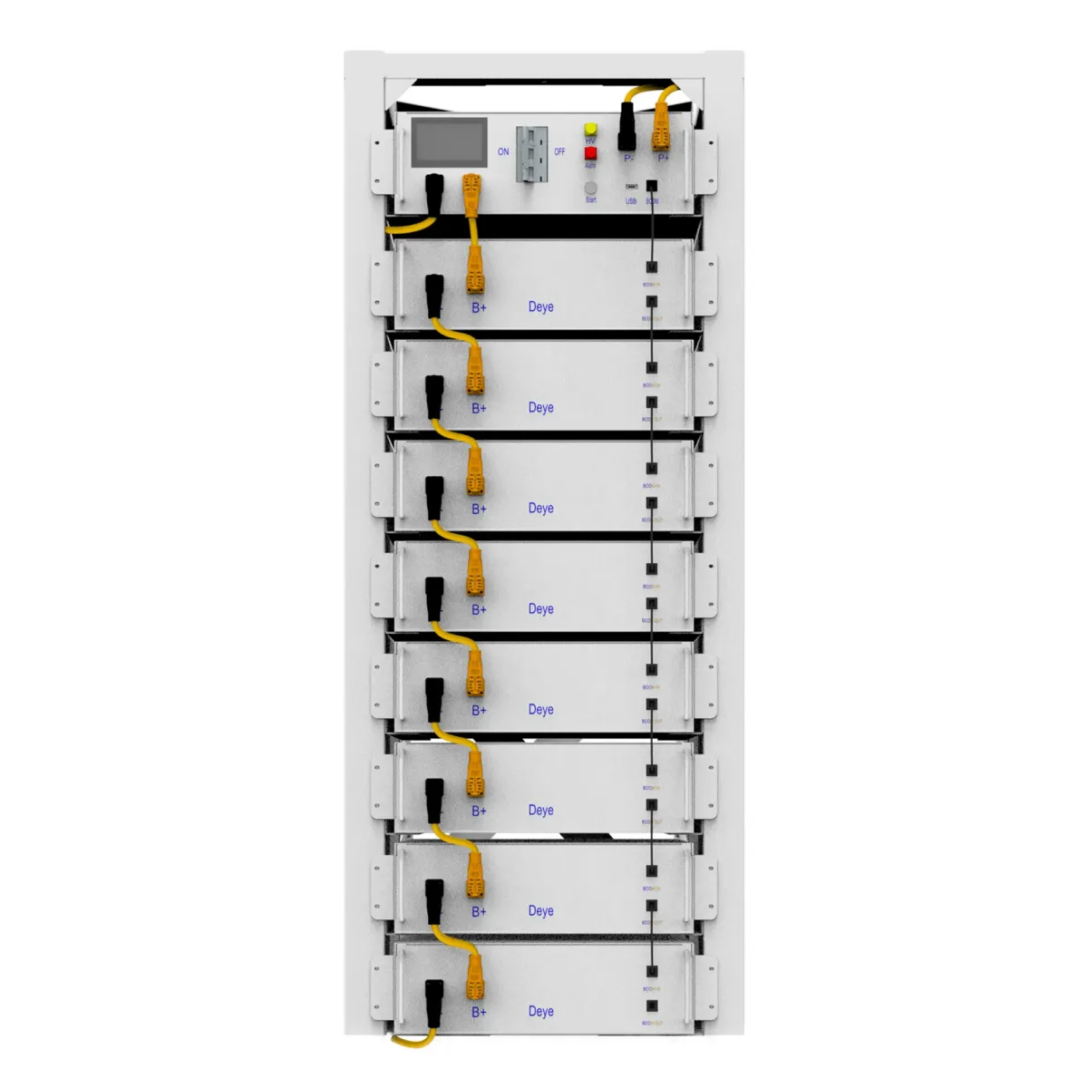 Батарея LiFePo4 Deye BOS-G8 40.96kW 409.6V 100Ah LiFePO4 HVB750V RACK