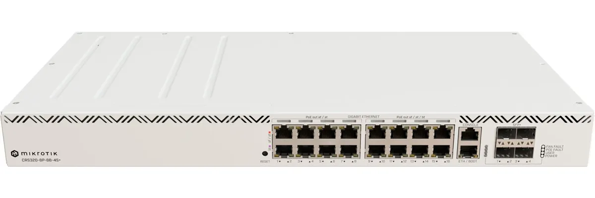 Коммутатор Mikrotik CRS320-8P-8B-4S+RM