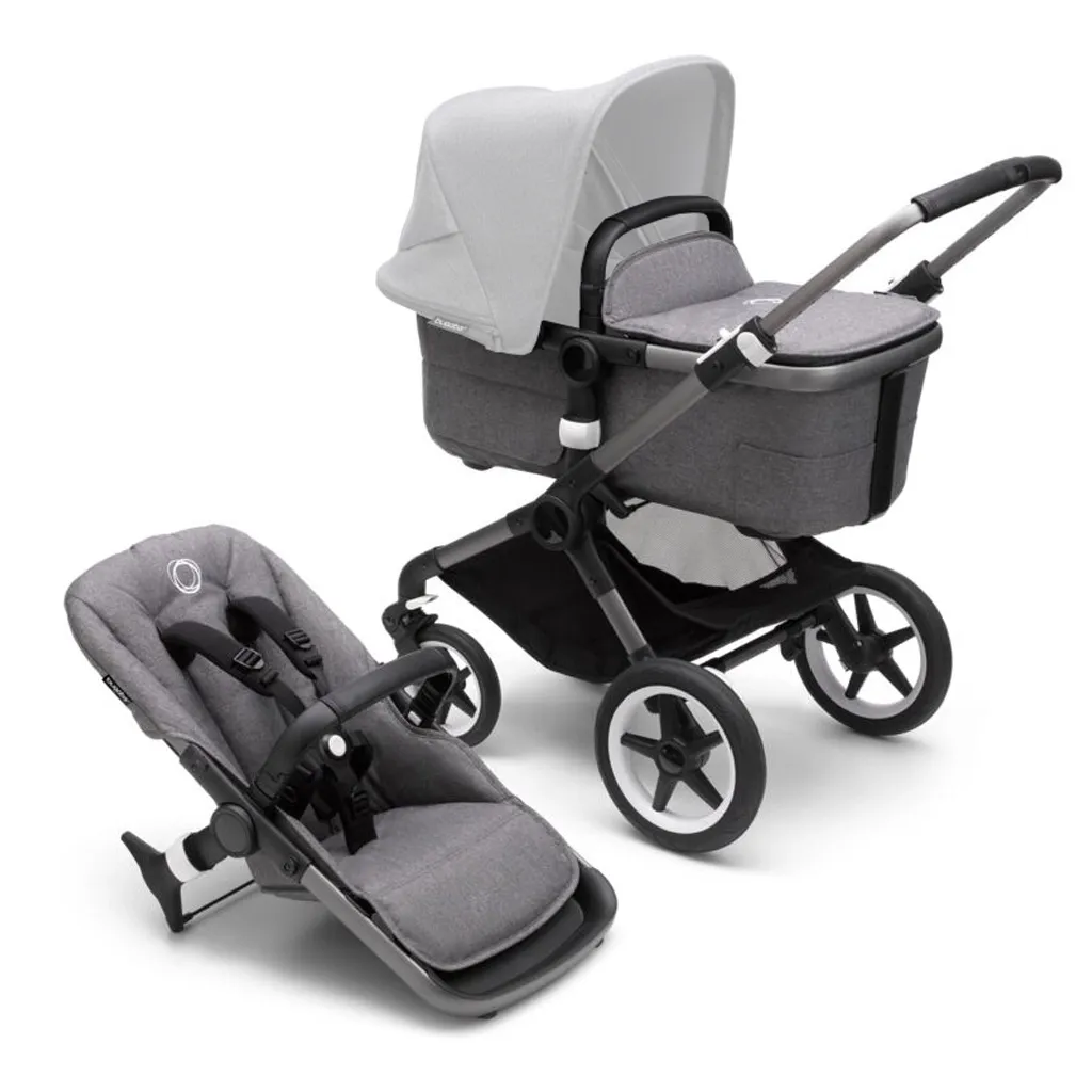  Bugaboo 2 in 1 Fox 3 Graphite/Grey Melange (2306010041)