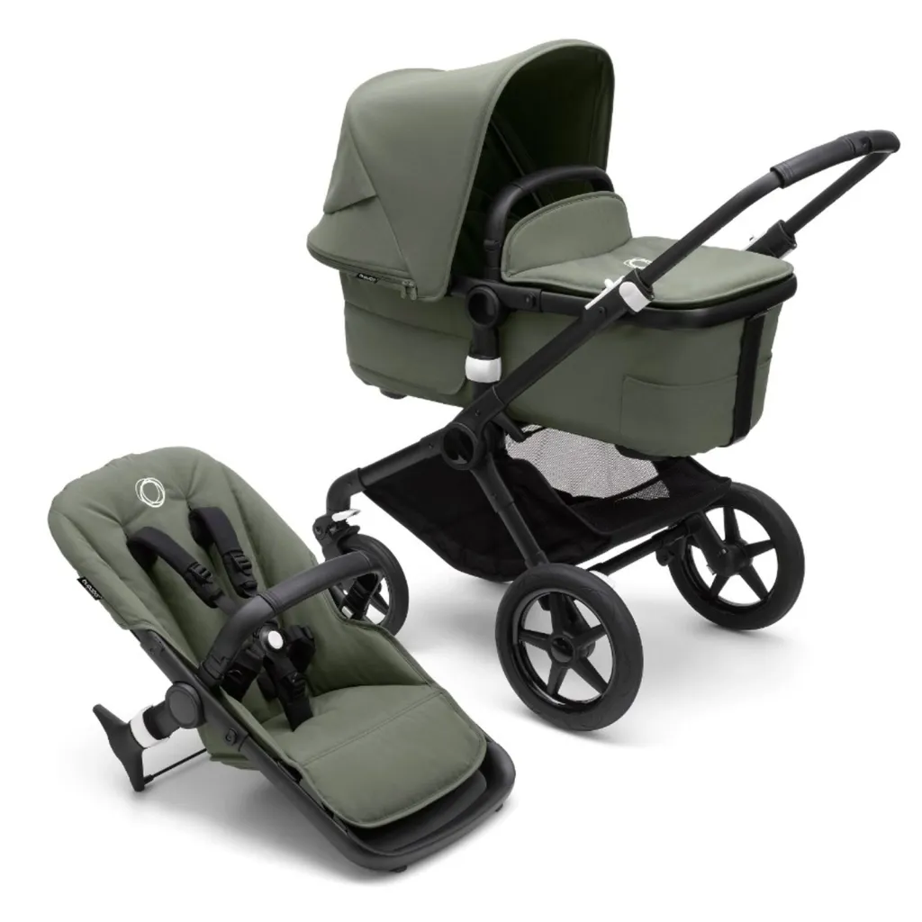 Коляска Bugaboo 2 in 1 Fox 3 Black - Forest Green (2306010005)