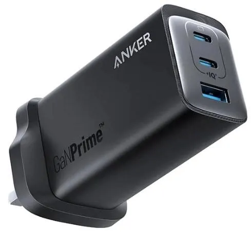 Зарядний пристрій Anker PowerPort 737 GaNPrime 120W Black (A2148211)