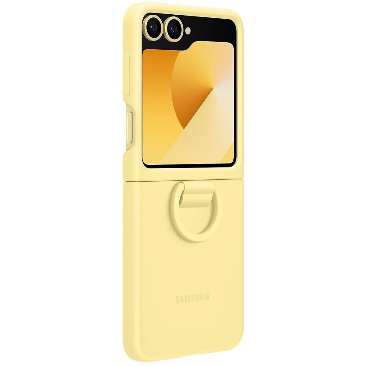 Чохол-накладка Samsung for Samsung Flip 6 Silicone Case Yellow (EF-PF741TYEGUA)