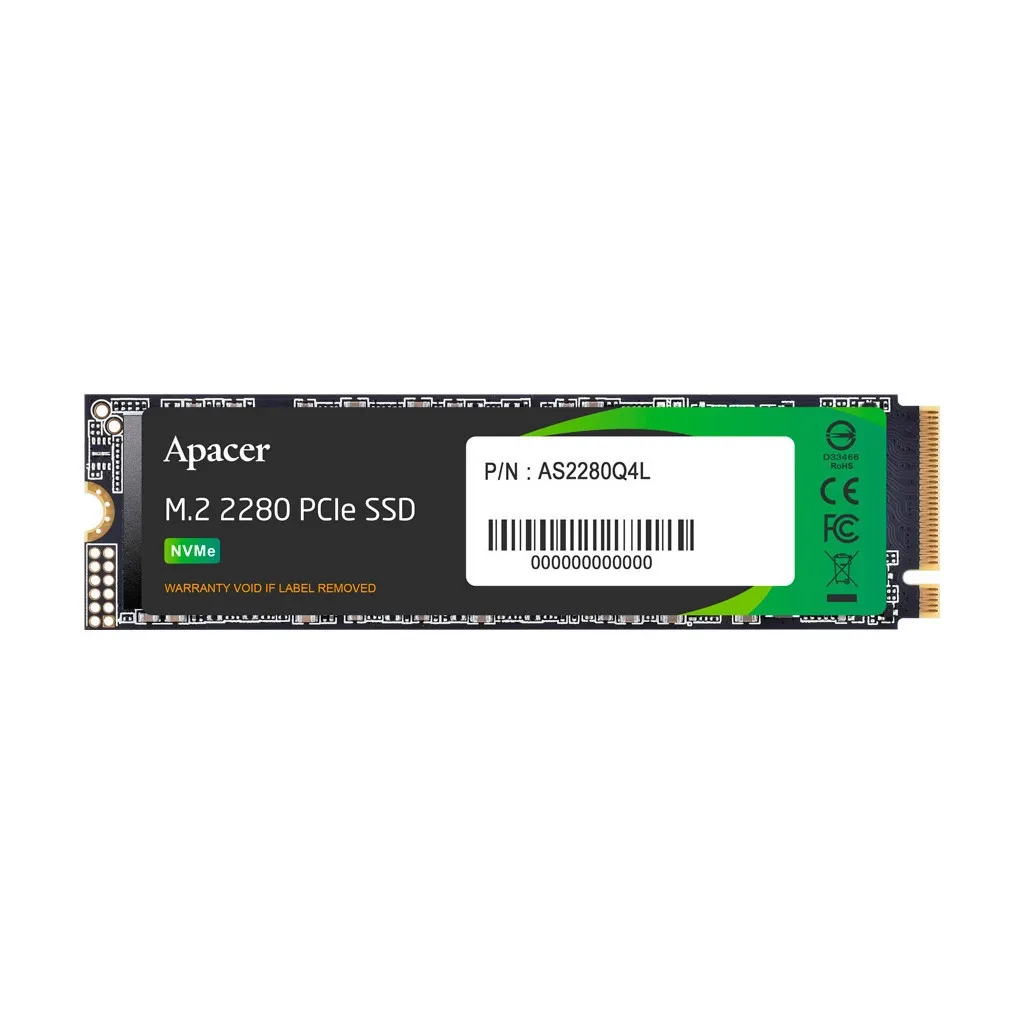 SSD накопитель Apacer SSD 1TB M.2 2280 (AP1TBAS2280Q4X-1)