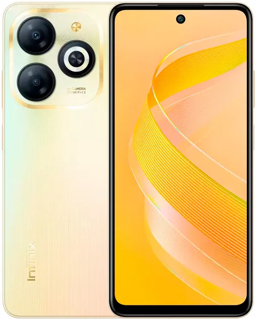 Смартфон Infinix Smart 8 2/64Gb Shiny Gold (4894947026102)