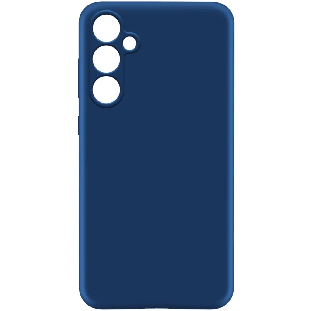 Чехол-накладка MAKE Samsung A55 Silicone Navy (MCL-SA55NB)