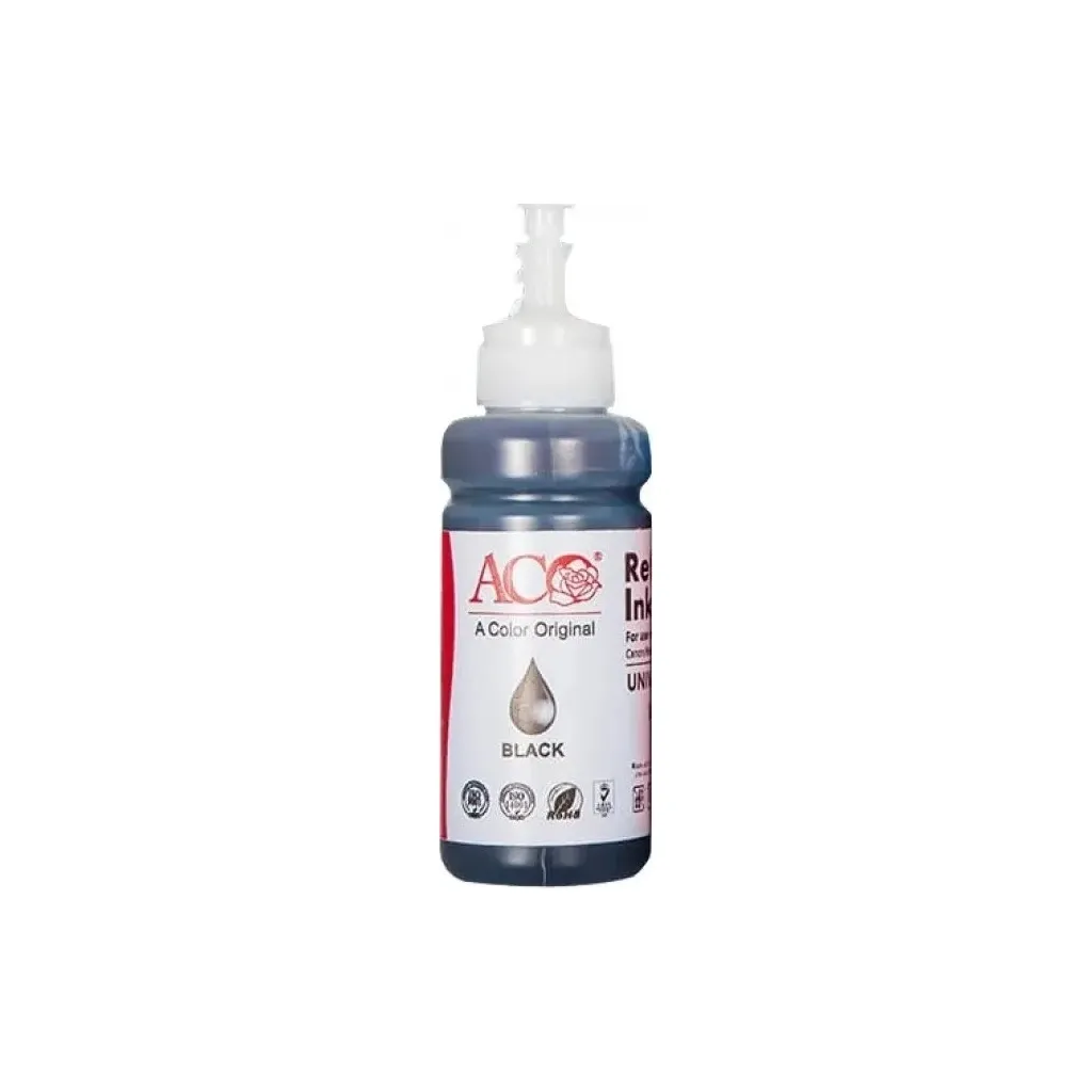 Чернило ACO HP GT52 Black 70ml InkTank/Smart Tank (ACO-AH-001-BK Universal Ink)