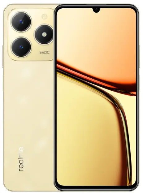 Смартфон REALME C61 RMX3930 8/256 SPARKLE GOLD 