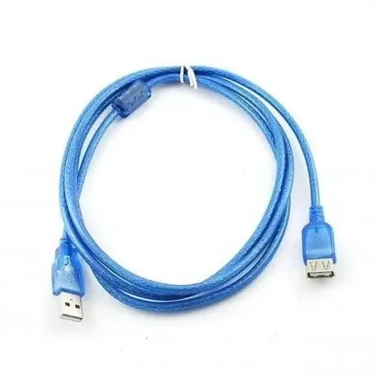 Кабель USB Gresso USB - USB V 2 .0 (M/F) 3m Blue (2000700002388)