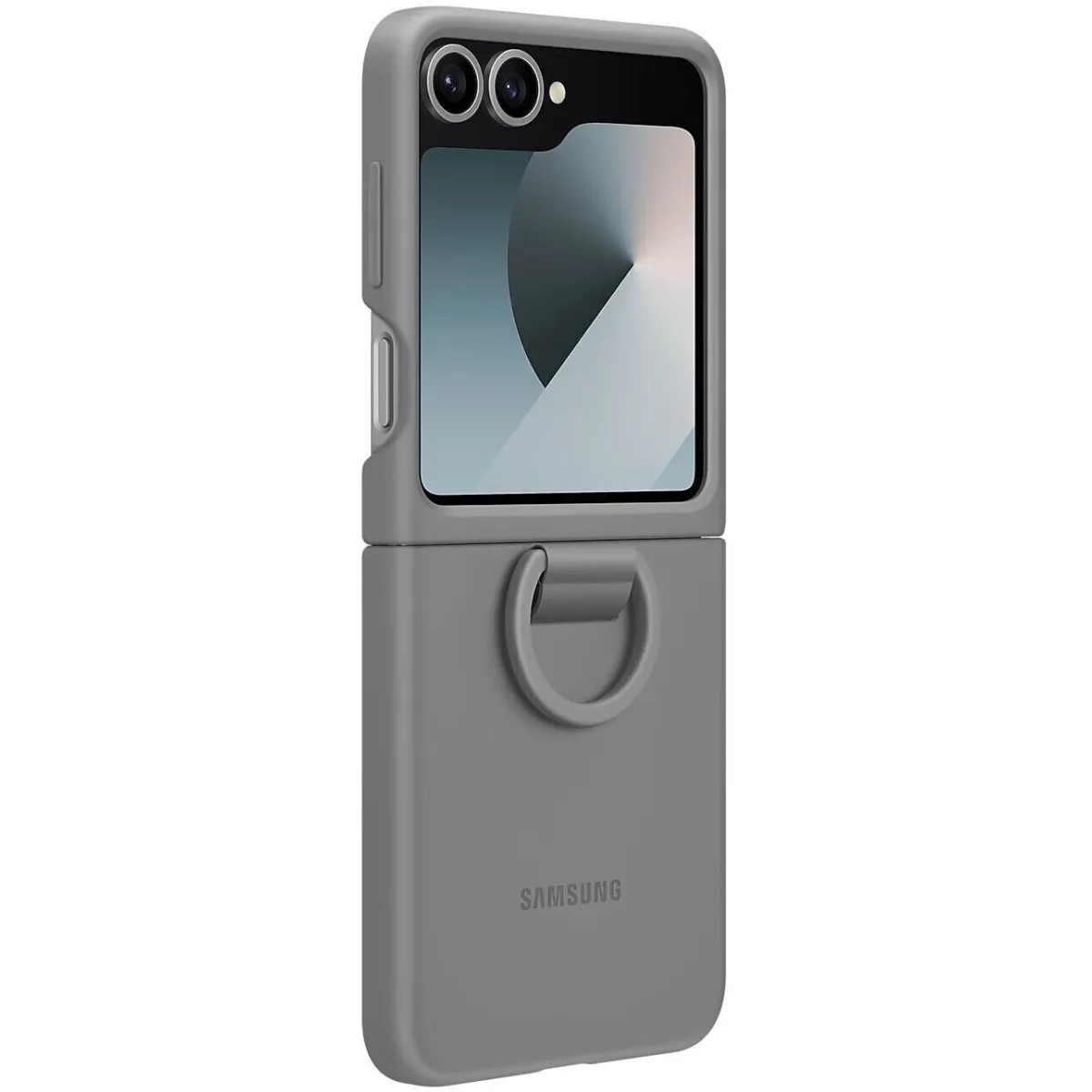 Чехол-накладка Samsung Flip 6 Silicone Case Gray (EF-PF741TJEGUA)