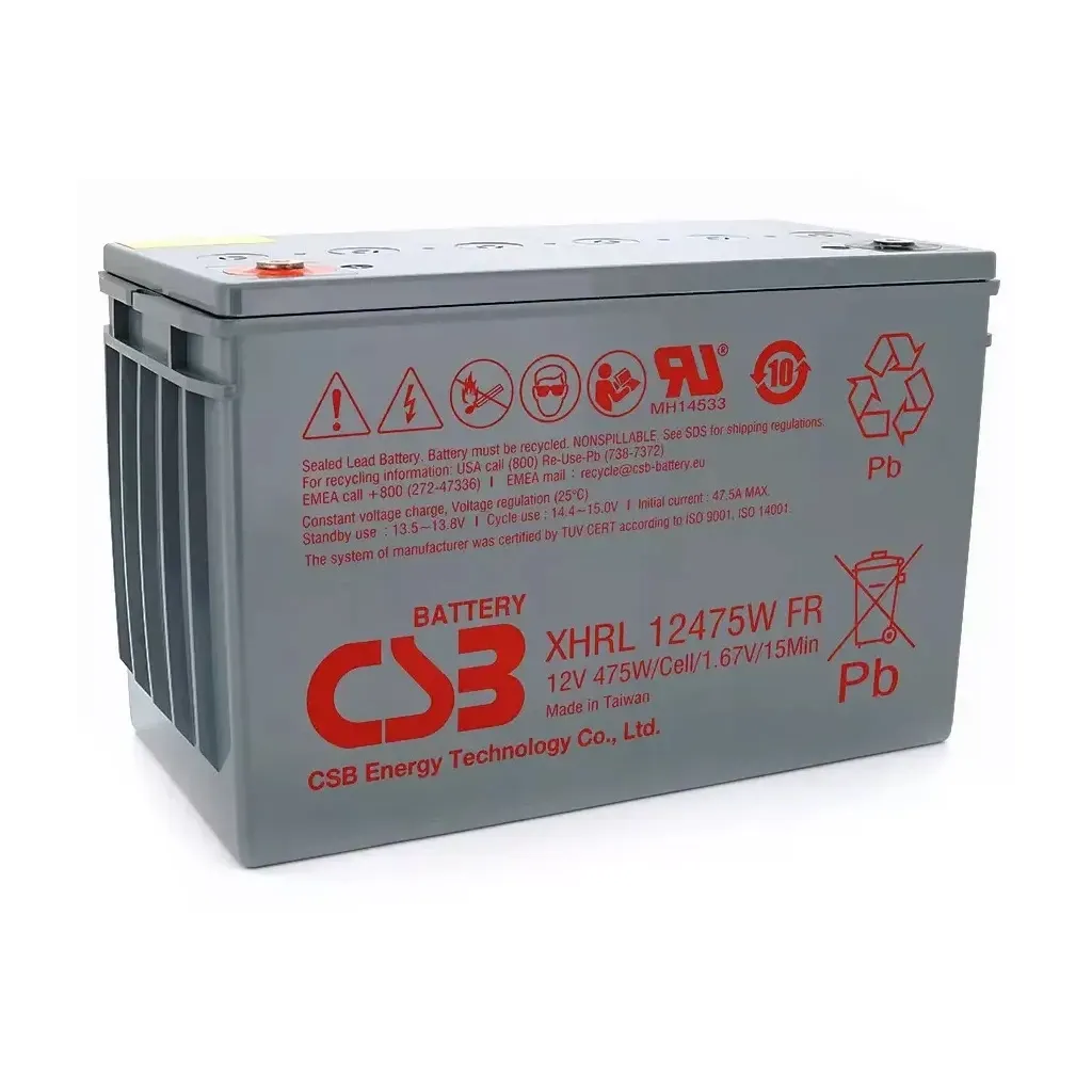  CSB XHRL12475W, 12V 118.8Ah (XHRL12475W)