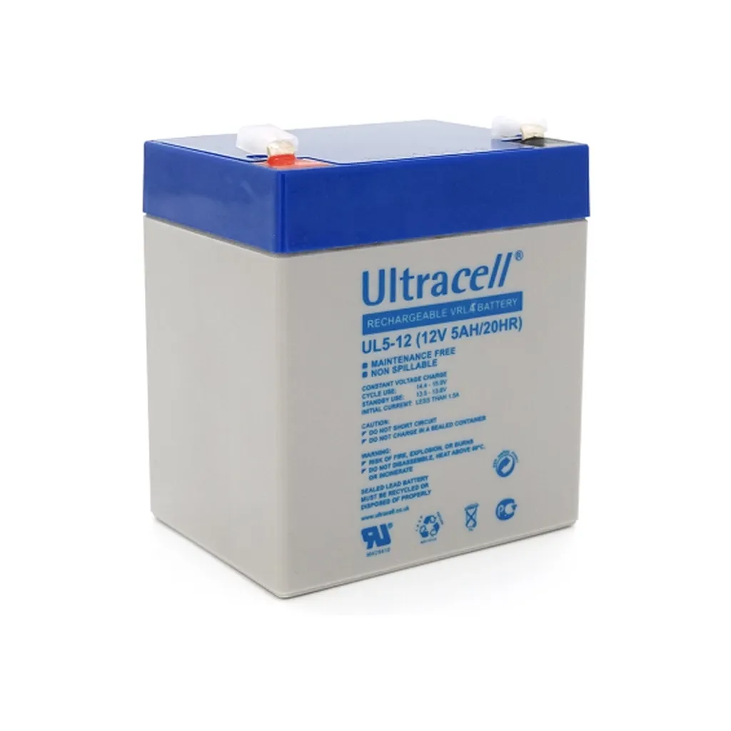  Ultracell 12V-5Ah, AGM (UL5-12)