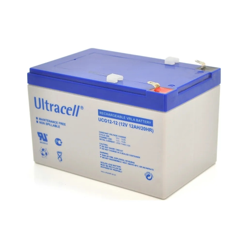  Ultracell 12V-12Ah, AGM (UCG12-12)