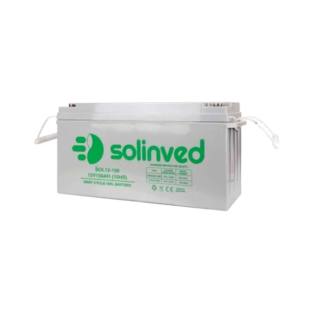  Solinved 12V-150Ah, GEL (SLG150-12)