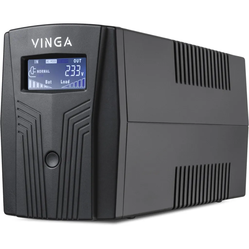  Vinga LCD 800VA plastic case with USB (VPC-800PU)