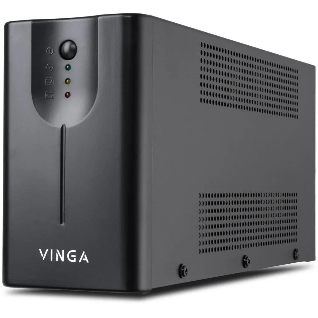  Vinga LED 600VA metal case with USB (VPE-600MU)