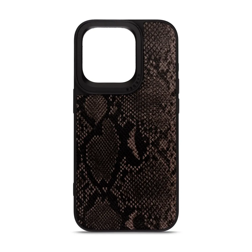 Чехол для смартфона Harder Genuine Snake Apple iPhone 15 Pro Black (ARM76783)