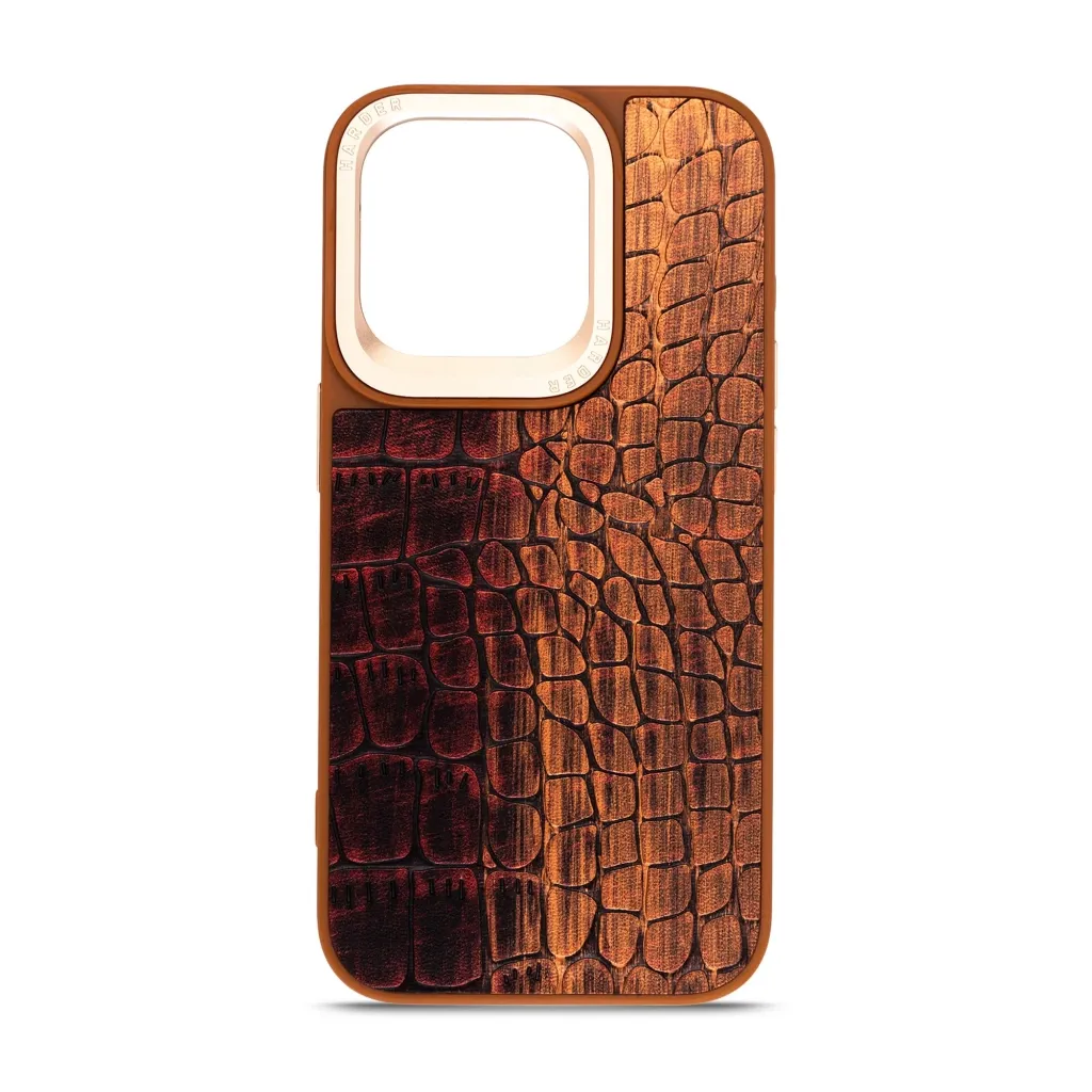 Чехол для смартфона Harder Glamorous Croco Apple iPhone 14 Pro Magma (ARM76772)