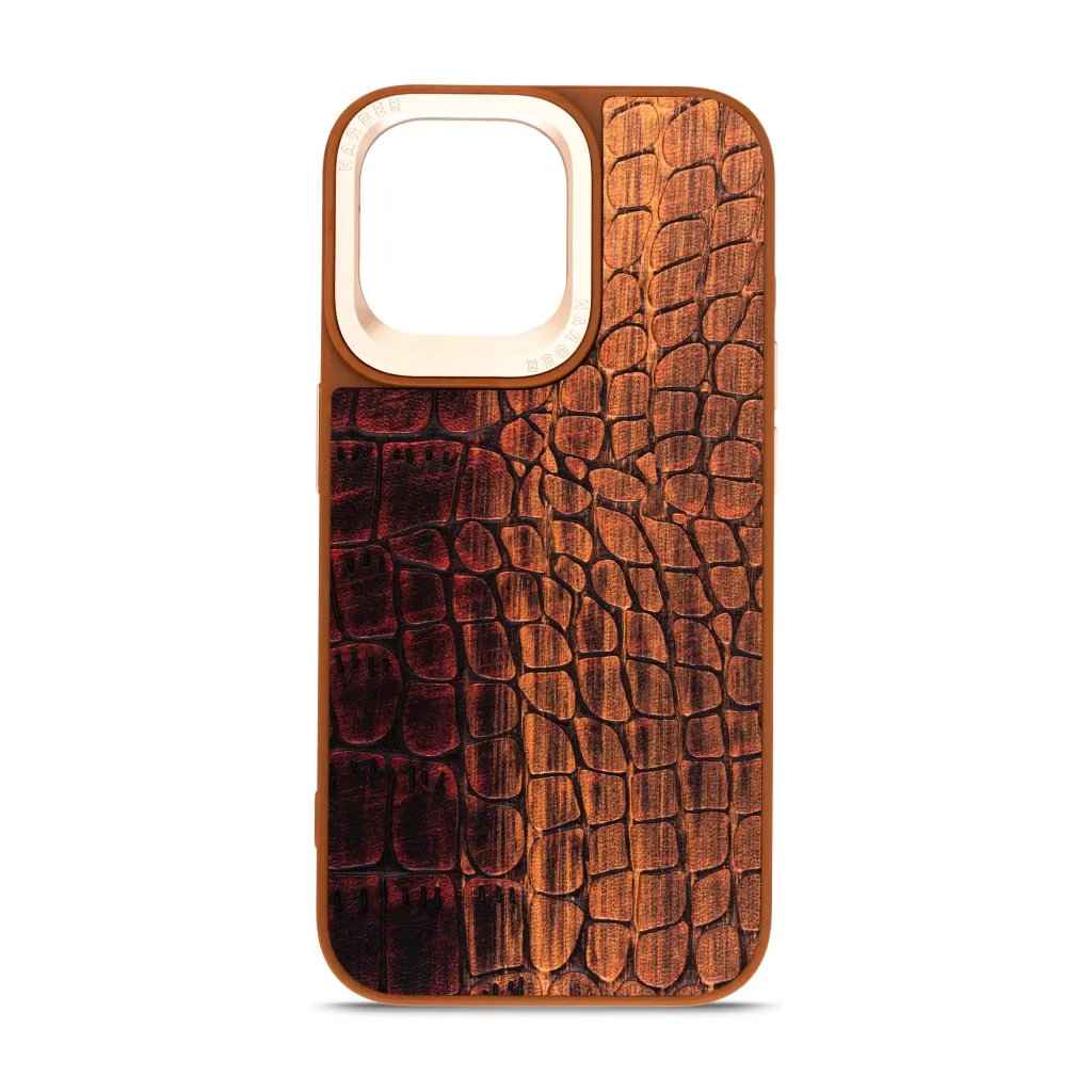 Чехол для смартфона Harder Glamorous Croco Apple iPhone 14 Pro Max Magma (ARM76776)